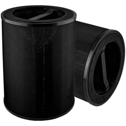Replacement Filter Compatible with WYZE Smart Air Purifier, Premium Filter with Activated Carbon, 2 Count