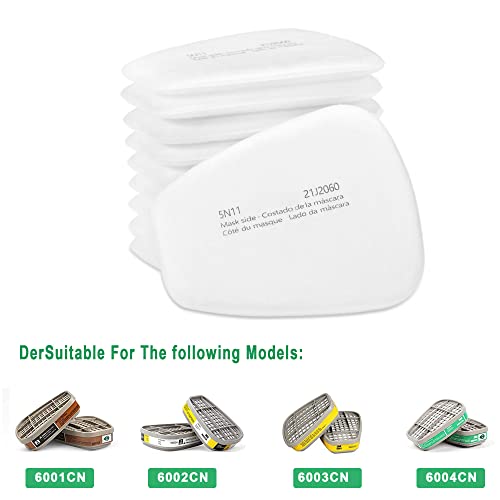 FNWD 20 PCS 5P71 Particulate Filter Compatible with 5P71, Installed on 501 Filter Retainer Replacement for 6100 6200 6800 7501 7502 (20pcs)