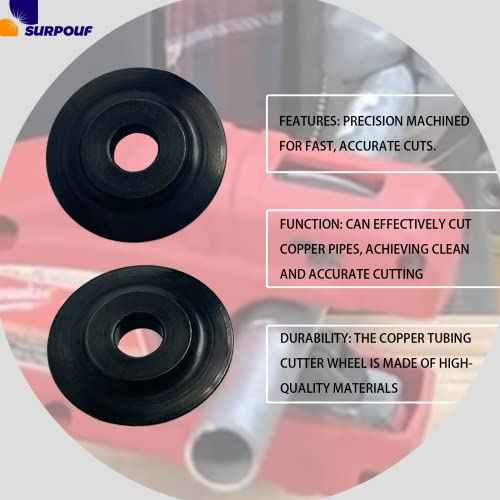 2-Pack 48-38-0010 Copper Pipe Cutting Wheel Fits For Milwaukee Electric Copper Tubing Cutter
