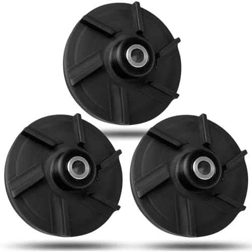 3587 Magnetic Impeller, 3220 Bearing Housing Compatible with Grindmaster Crathco Beverage Dispensers, Fits Models D15, D155, D25, D255, D35, D355 (3 Pack)