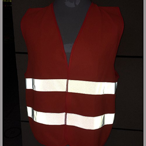 zojo High Visibility Safety Vests,10Pcs,Adjustable Size,Lightweight Mesh Fabric, Fits for Men and Women