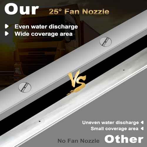 Gekufa 39'' Car Radiator Cleaning Wand, 25¡Æ Fan Nozzle Radiator Genie Water Air Cleaning Wands, High-Pressure Washer Radiator Wand with 1/4'' Quick Coupler (4500PSI)