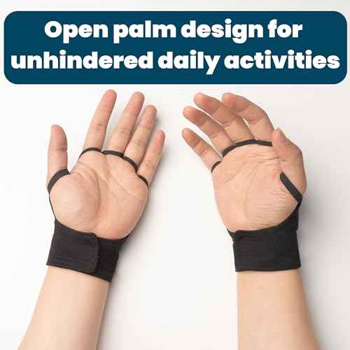 Adjustable Weighted Gloves for Hand Tremors, Adjustable Hand Stability Aid for Parkinson's Patients, Steel Weight Gloves for Enhanced Stability (2PK, Size M)
