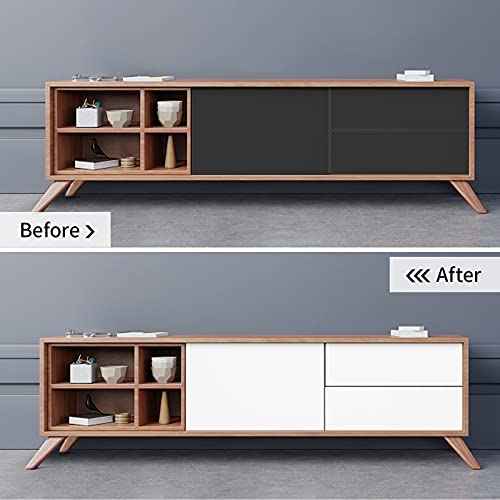 seonta 16"x78.7" Matte White Wallpaper Peel and Stick Contact Paper Self Adhesive Removable Warpping Decorative Vinyl Film Waterproof Wall Paper for Walls Countertop Cabinets Furniture