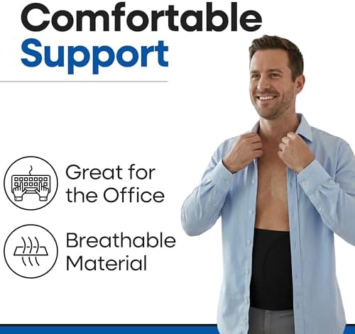 Abdominal Binder Post Surgery Tummy Tuck | Postpartum Belly Band Wrap | Post C Section Belly Binder | Stomach Compression Hernia Belt For Men or Women After Pregnancy Hysterectomy XXXL