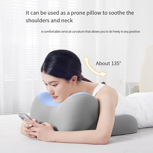 Couples Butt Cushion Pillow for Intimacy, Low-Profile Ergonomic Memory Foam Pillow for Bed, Home Pillows for Sitting and Lying, Recovers After Impact, Provides Intimacy Support (Green-Large)