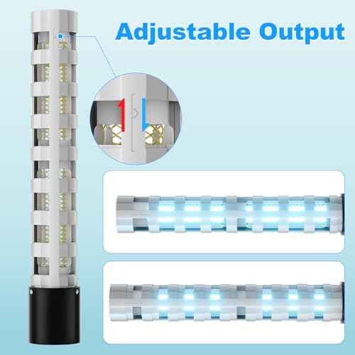9-inch Bulb Replacement Part for RGF REME Halo PHIC-RH air Purifier, Adjustable Output 9-inch Bulb Replacement Unit
