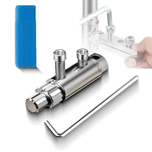 Broken Pipe Extractor Tool, Broken Bolt & Screw Remover, Extract Stripped Threads, Damaged Pipes and Faucet Valves, for 1/2¡±, 3/4¡±, 1¡± Pipes