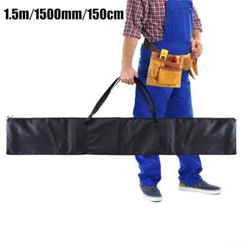 Guide Rail Bag, Double Side Track Saw Bag Oxford Cloth Carrying Case for Guide Rail Tracks, 150cmX25cm