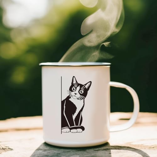 2 Sheets Silk Screen Stencil, Interesting Cats Painting Stencils Templates Reusable Self-Adhesive Silk Screen Printing for Wall Border Wood Fabric Home Craft Decor