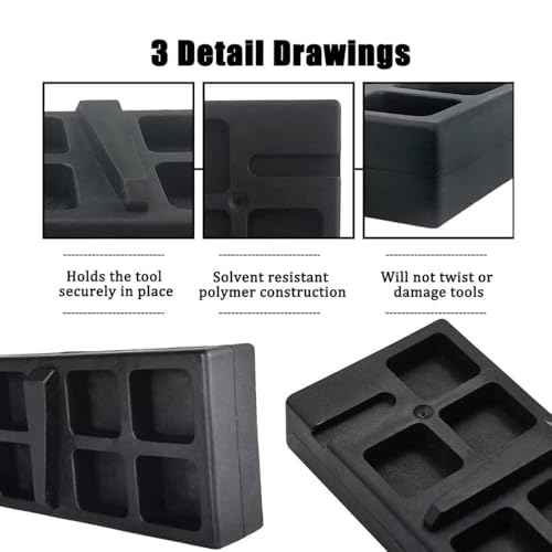 Vise Tool Block Reinforced Plastics Black £¨Lower 15£© Repair Smithing Tool Part Support