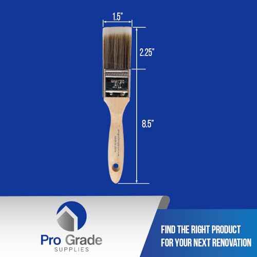 Pro Grade - Paint Brushes - 3Ea 1.5" - Brush Set