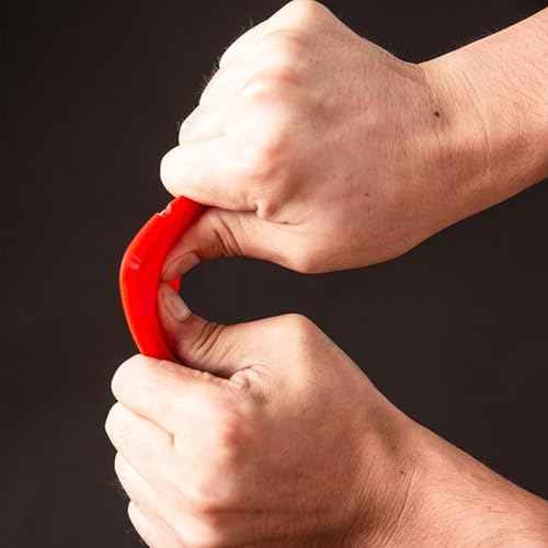 Caulking Tool, 12 Pieces Silicone Sealant Finishing Grout Tools Kit,Caulk Remover Tool,Hand Caulk Removal Tool for Kitchen Bathroom Floor Window Sealant Sealing Sink Joint,Reuse and Replace (Red£©