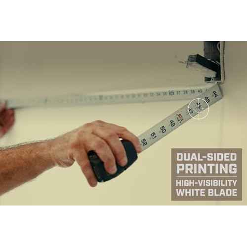 Spec Ops Tools 25-Foot Elite Series Tape Measure, 1 1/4" Double-Sided Blade, 12 Feet of Stand Out, Military-Grade Composite Case, 3% Donated to Veterans, 2-Pack