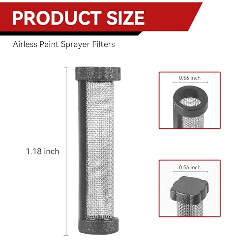 4Pcs 288747 Filter Kit for Graco Paint Sprayer Accessories | Compatible with Magnum ProX7, ProX9, ProX17, ProX19, ProX21, XR5, XR7, XR9 | Paint Sprayer Replacement Parts