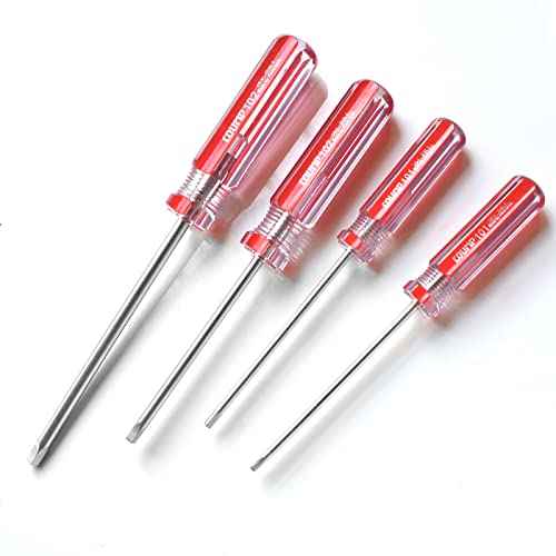 Square Head Screwdriver Set 4 Sizes, SKZIRI 4PCS Square Screwdriver Tool Kits Magnetic Tips SQ0 SQ1 SQ2 SQ3