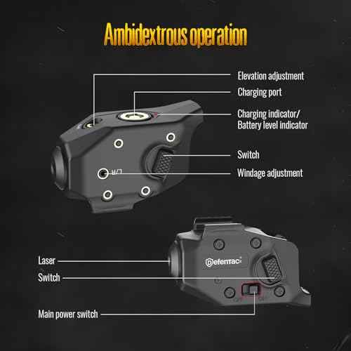 DEFENTAC Green Laser Sight is Exclusive Compatible with Taurus G2/G2C/G2S/G3/G3C/PT111/PT140 Only, Momentary and Strobe