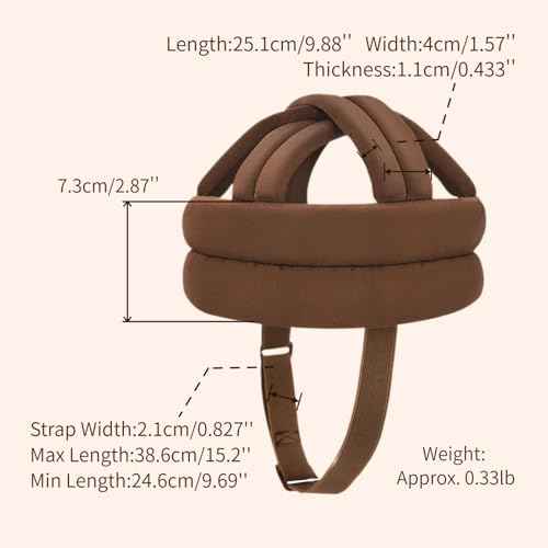 Thick Soft Protective Helmet for Elderly Youth Adults,Head Protector for Adults Seniors from Falls Injuries,Elder Safety Breathable Products Hat Cap Protect Head,for Home Gardening Walking
