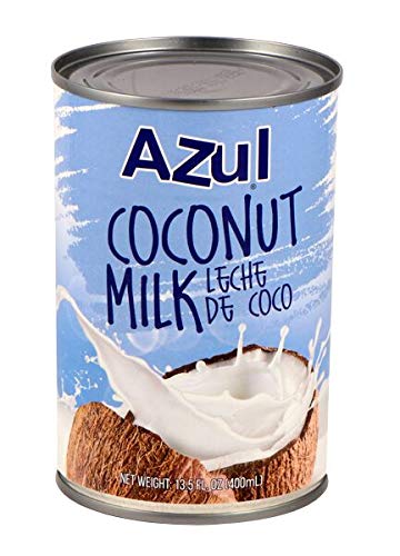 Azul Coconut MilkâUnsweetened Coconut Milk, Dairy & Gluten Free, 13.5 Fl. ounce, 12 pack