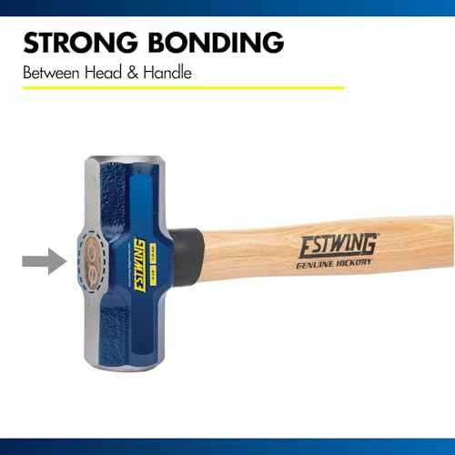 Estwing Engineer Hammer, 4 lb Head, 14" Hickory Wood Handle, #62313