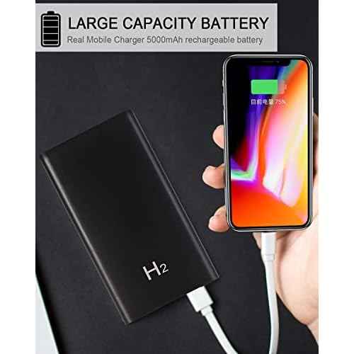 Hidden Camera Spy Camera 1080P 5000mAh Portable Power Bank Spy Camera with Night Vision,10 Hours Continuous Record Nanny Cam for Home Office Outdoor No WiFi No Audio