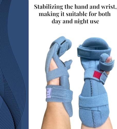 Stroke Hand Brace: SoftPro Functional Resting Hand Splint, Left, Large