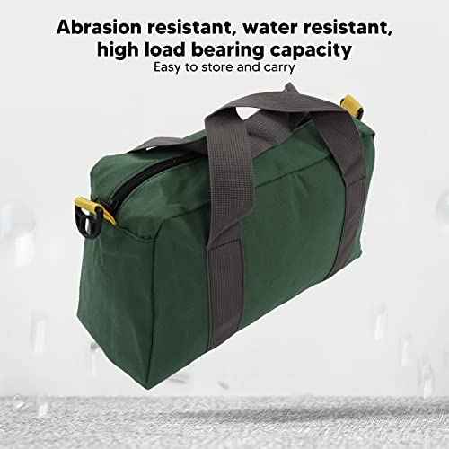 Tool Bag, Wideangle Tool Bag, Waterproof, Strong Carrying Capacity, Widened Large Zipper, Widely Used for Wood Screwdrivers (41cm/16in)