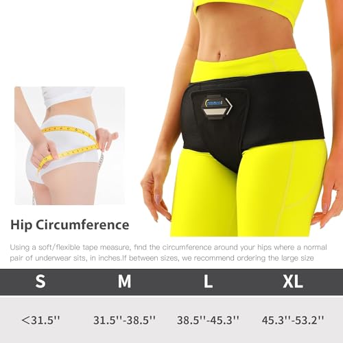 Pelvic Support Belt Pregnancy Belly Band with Groin Straps Uterine Prolapse, Vulvar Varicosities, Postpartum, and Symphysis Pubis Dysfunction Pelvic Floor Support, Prolapse, Hernia (X-Large)