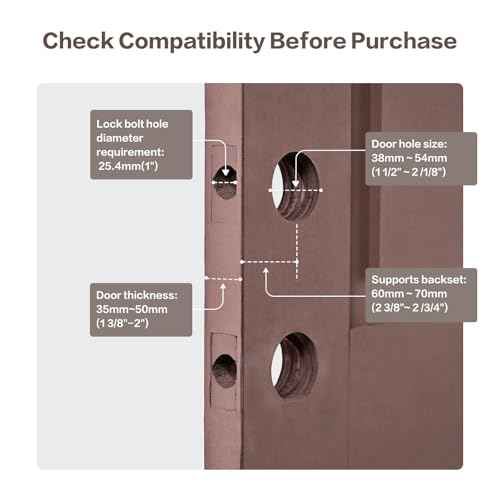 Keylynx 4-in-1 Smart Door Lock with APP Control, Fingerprint Door Locks with Keypad Deadbolt, Keyless Entry Door Lock with Auto-Locking, 16-Month Battery Life Deadbolt Lock, Easy Installation