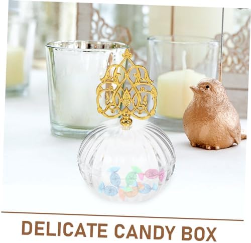 TEHAUX 12pcs Box Candy Box Present Gold Decor Banquet Party Cases Party Favors Bridal Shower Favors Party Favor Containers Sugar Cases Party Supplies Bride Decorate Plastic Wedding