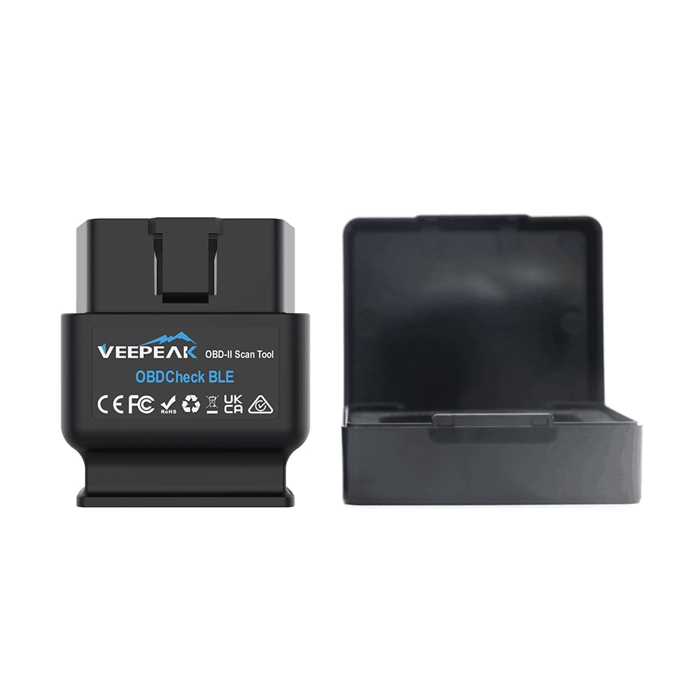 Veepeak OBDCheck BLE Bluetooth OBD II Scanner for iOS & Android, Car Wireless Check Engine Light Code Reader Diagnostic Tool