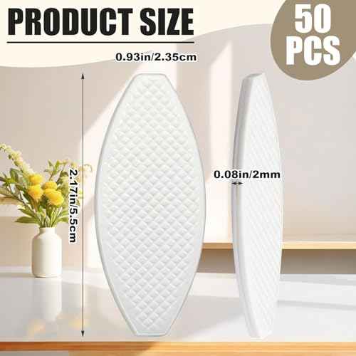 50 Pcs PVC Biscuits Joining Biscuits Joiner Tool for PVC Trim, Deck, Joinery, DIY