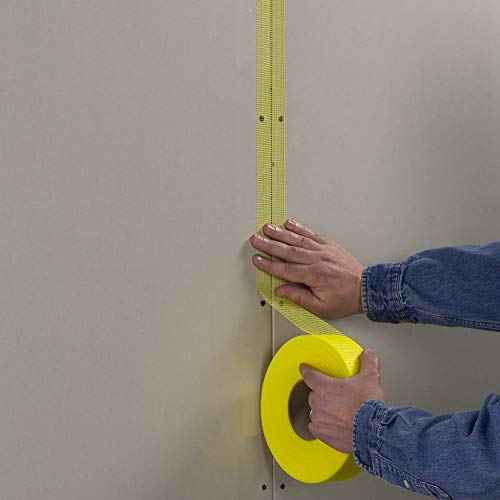 ADFORS Saint-Gobain FDW6429-U FibaTape Drywall Joint Tape, 1-7/8-Inch x 300-Feet, Yellow