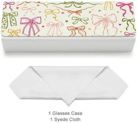 Glasses Case Leather Hard Shell Spectacle Cases Portable Travel Sunglasses Case For Women Men