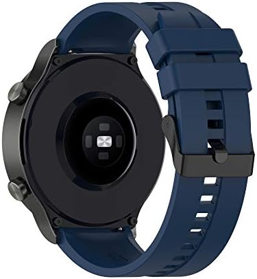 FitTurn Band Compatible with Huawei Watch 5 4 Pro/GT 6 5 4 3 2 Pro/GT 2e/GT 6 5 4 46mm/GT2 46mm/GT Active/ Replacement Straps Silicone Bands Bracelet Watch band Accessory Band for Huawei Watch 5 4 3pro/GTR 4