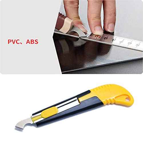 UoYu 1 Acrylic Cutter and 11 Pcs Blade Set, Multi-Use Cutter with Cutting Blade
