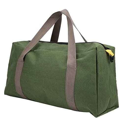 20 Inches Wide Mouth Electrician Storage Bag Portable Multifunctional Plumbing Gardening Tool Organizer
