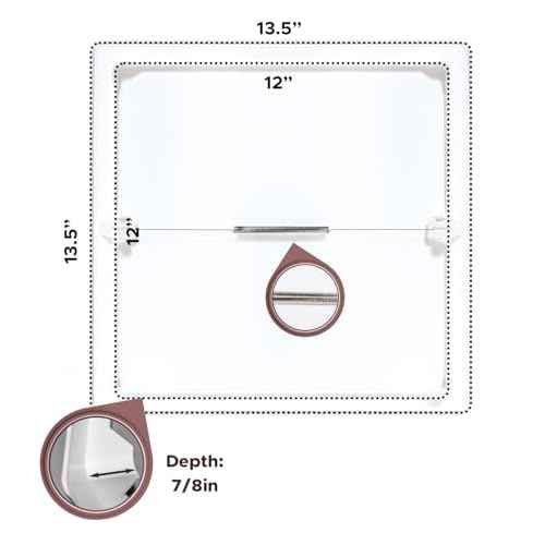 Morvat Spring Access Panel 12x12 Inch for Ceiling & Drywall, Heavy-Duty Durable ABS Plastic & Easy Install Access Box, Wall Hole Cover Plate for Plumbing & Electrical Cables & Wiring, White, 4 Pack