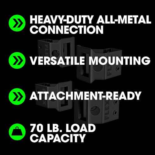 FLEX STACK PACK Storage System Mounting Brackets (4 Pack) - FS1505-4