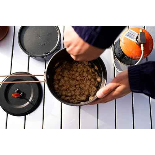 GSI Outdoors Halulite Soloist, Ultralight Backpacking Cooking and Eating Set