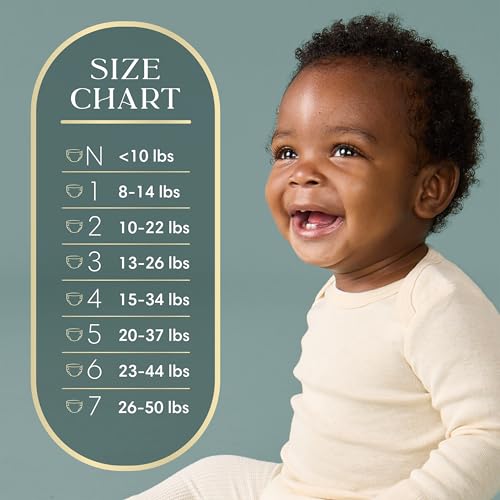 Pampers Amore, Size 0 (up to 10 lbs), 76 Count, Our Best Diaper – Hypoallergenic & Fragrance Free, Up to 100% Leakproof, Soft as Cashmere
