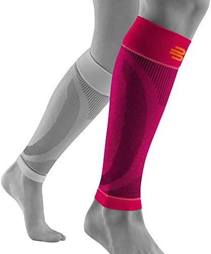 Bauerfeind Sports Compression Lower Leg Calf Sleeves (1 Pair) - Improved Circulation, Airknit Fabric Breathable, Washable