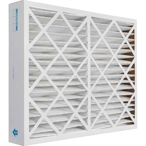 Aerostar 16x25x4 MERV 8 Air Filter 2 Pack, HVAC Pleated A/C Furnace Filters, Electrostatic MPR 600 & FPR 5, Made in USA