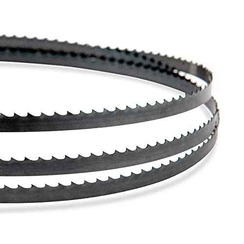POWERTEC 59-1/4 Inch Bandsaw Blades, 1/4" x 14 TPI Band Saw Blades for Sears Craftsman, Ryobi, B&D, Skil, Protect and Tradesman 9" Band Saw for Woodworking, 1 Pack (13155)
