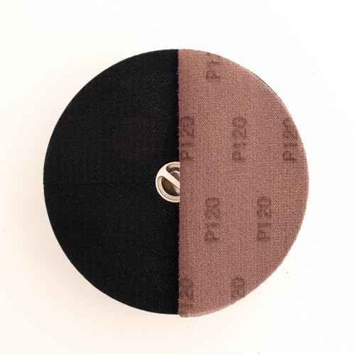 Hyde 9-Inch Radial Sander Kit with 10-Pack Sanding Discs, Sanding Net, 240 Grit - Large Area Pivoting Hinge, Drywall Sanders with Fast Change Hook and Loop, Lightweight