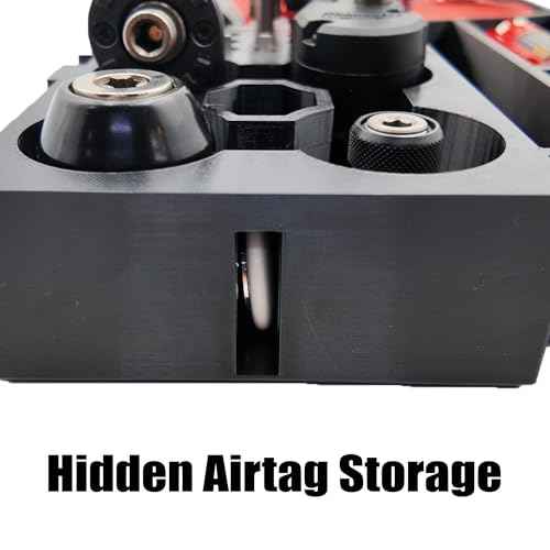 Tidy Tool Insert for Milwaukee M12 Installation Drill 2505-20 ? Reversible Liner for Packout 2-Drawer, 3-Drawer & Multi-Depth Drawers ? Organizer Only