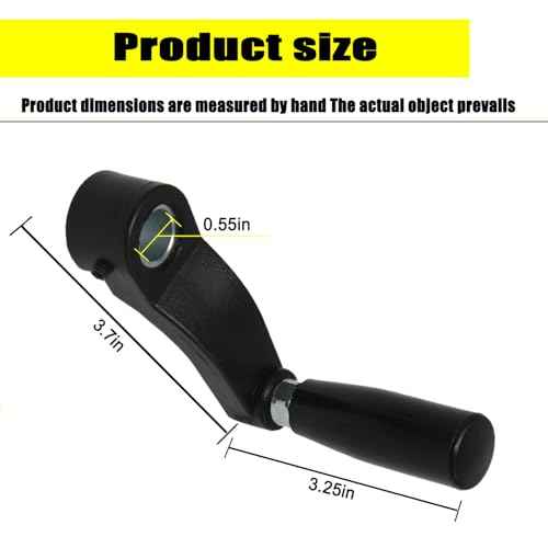 514007742 10601009A1 Drill Press Crank Handle Compatible with Sears Craftsman and Most 9/16" (14mm) Crank Handle, 360¡Æ Rotatable
