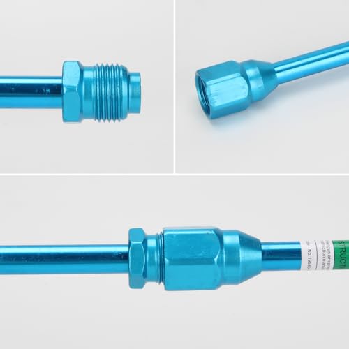 2 Pack Airless Paint Sprayer Tip Extension Pole Rod Airless Sprayer Gun Spray Painting Wand for Airless Painting Spray Gun with Red Guard