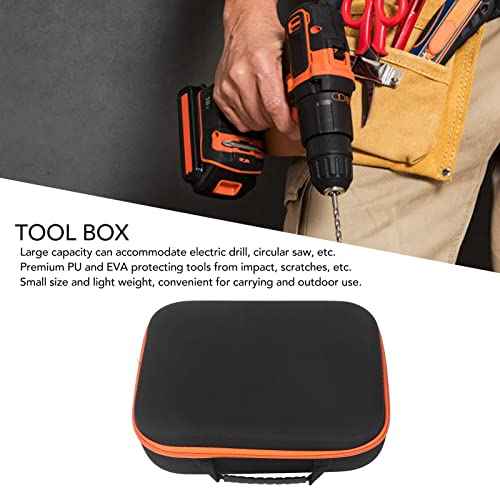 Tools Storage Organizers, Large Capacity Tool Case Tools Storage Bag Design Portable Carrying Box Tool Box Organizers for Outdoor Working ()
