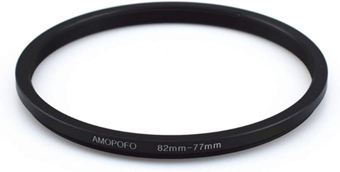 82mm to 77mm /82mm-77mm Step-Down Ring Filter Adapter for All Brands UV,ND,CPL,Metal Step-Down Ring Adapter